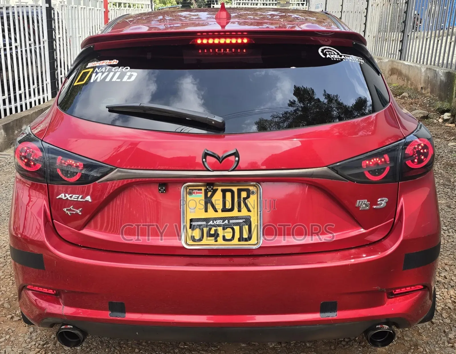 Mazda Axela 2017 Red