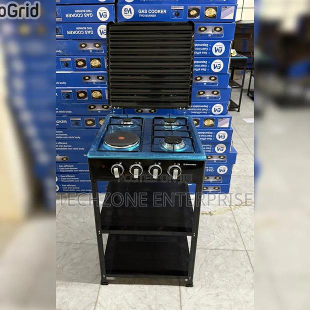 Electromate 3+1 Standing Cooker With Shelves 