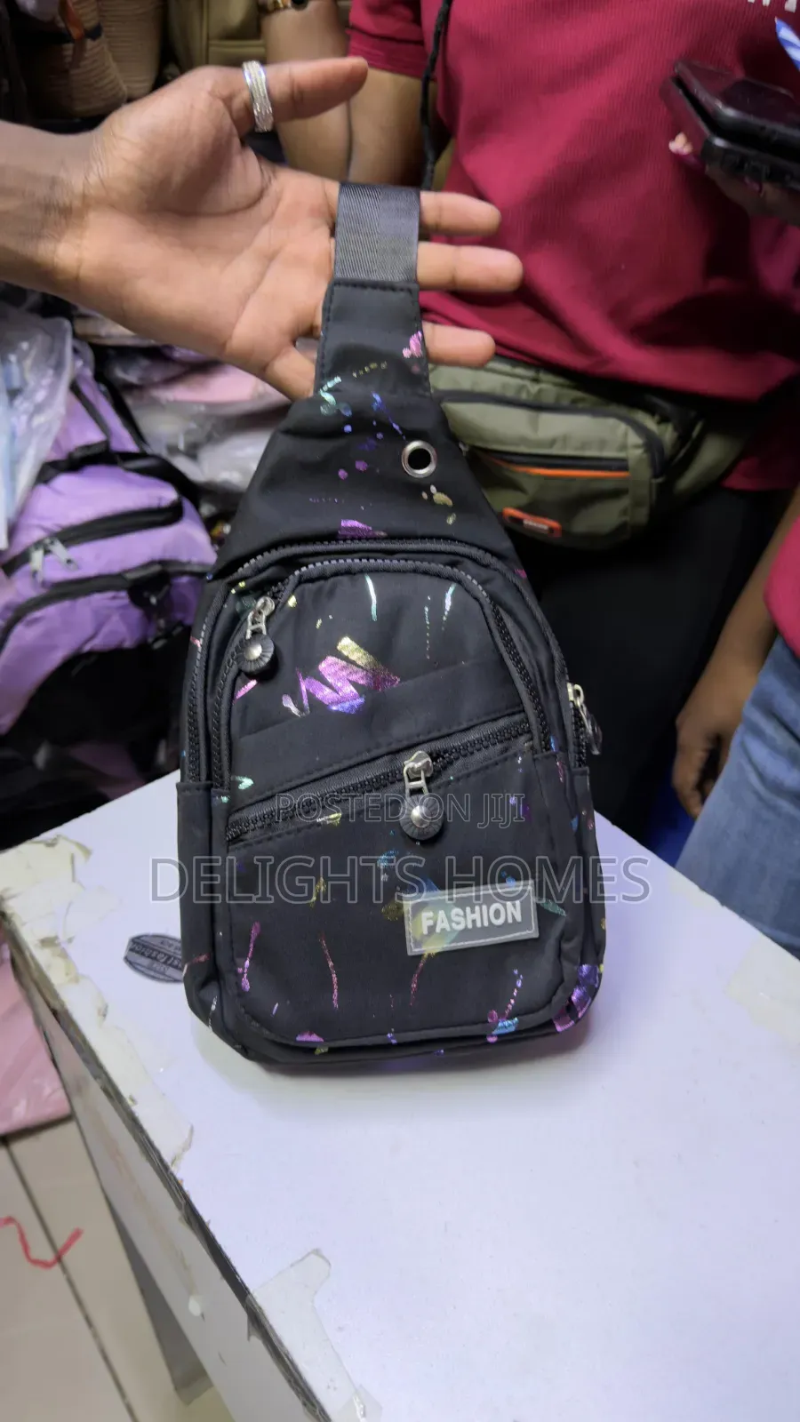 Unisex Shoulder Crossbody Sling Chest Bag_yu