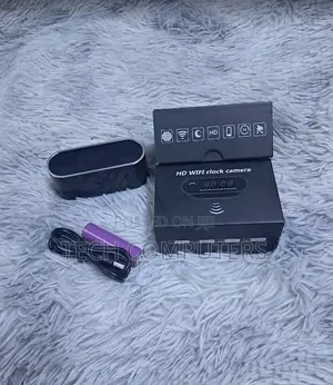 Wifi Clock Camera With Remote Viewing and Motion Detection