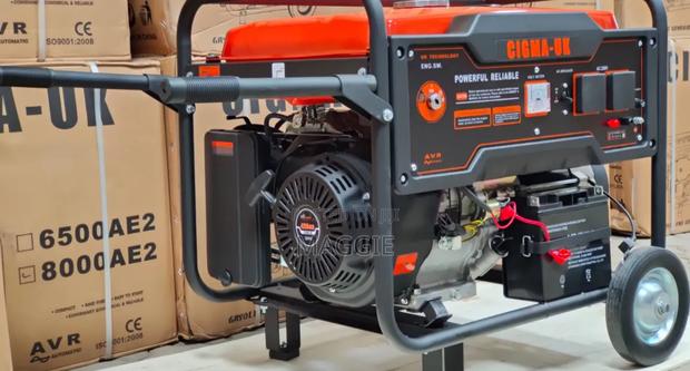 Arrivals Cigma-Uk 8000ae3 With Wheels and Trolley 8.7 Kva