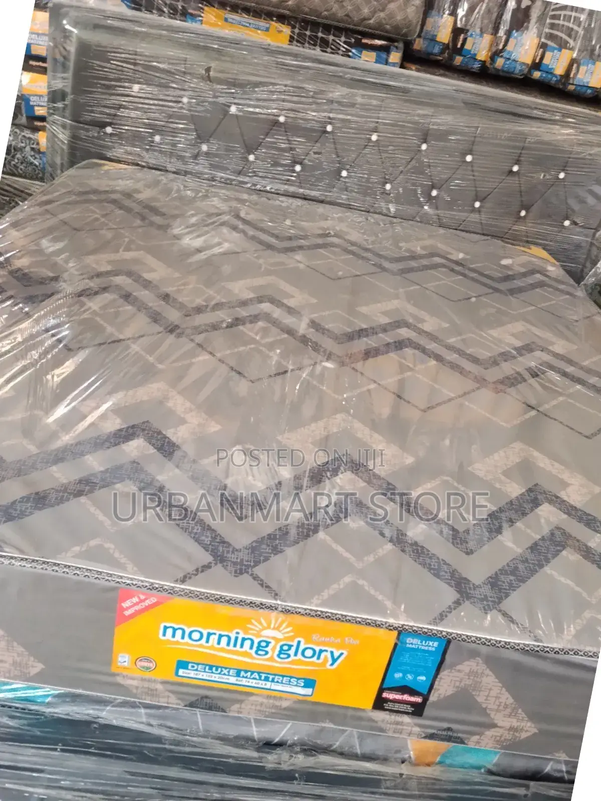 Morning Glory Medium Density Mattress 5 by 6, 8 Inches