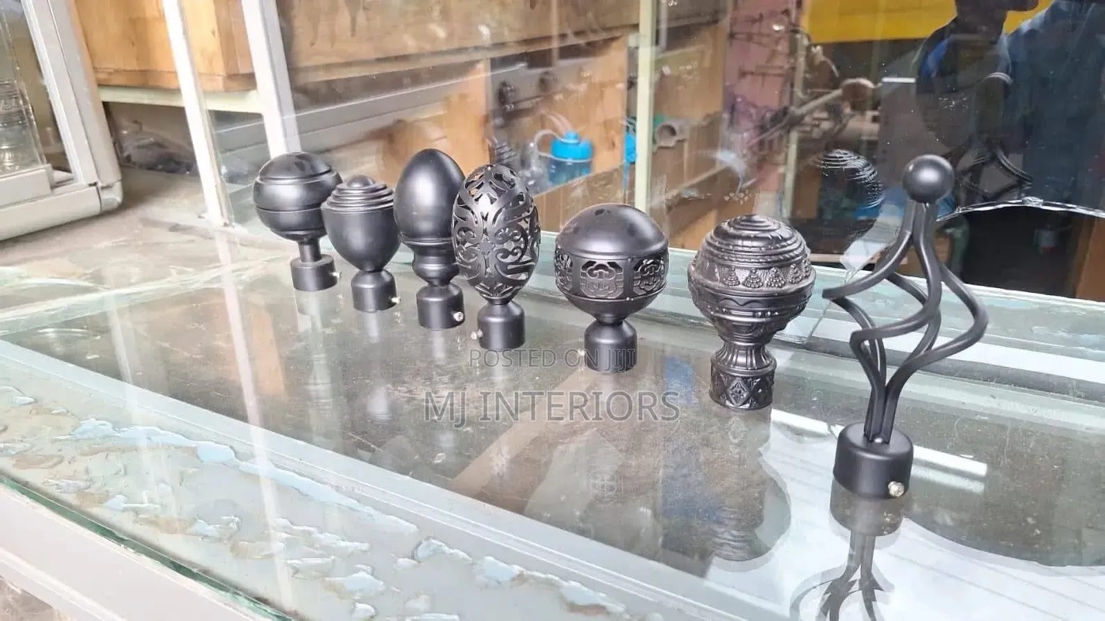 Durable Jua Kali Curtain Rods For Residential Window Solutions