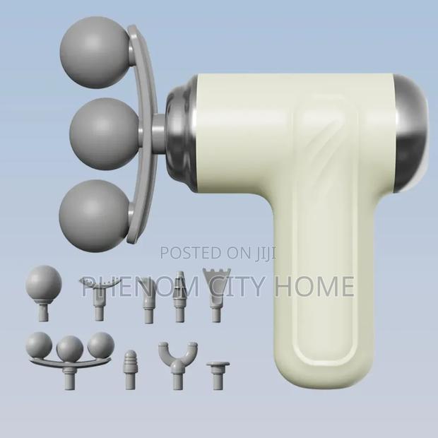 9 Head Fascia Massage Gun - thumbnail 2