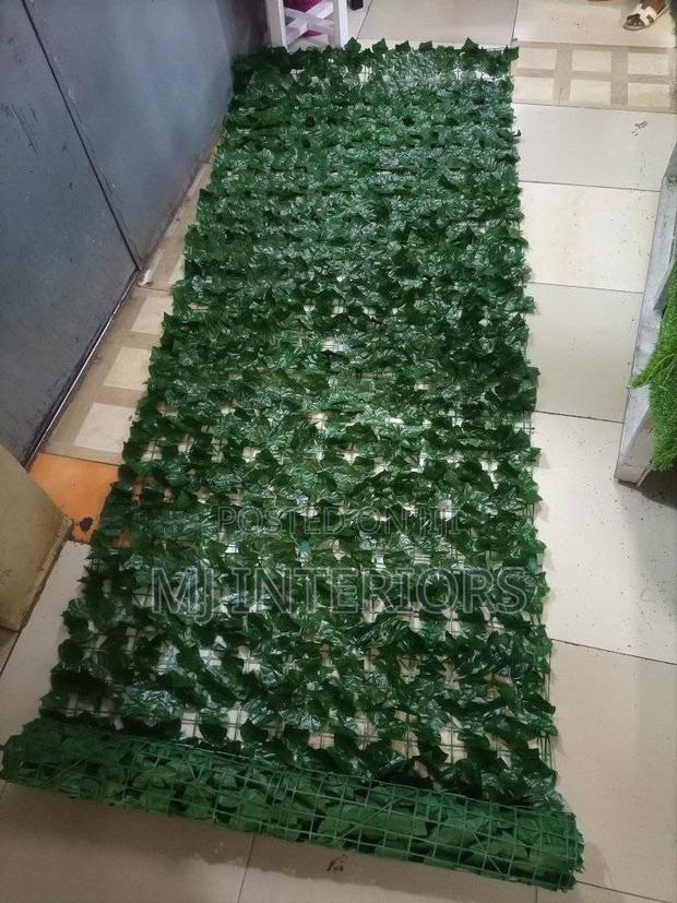 Dark Green Artificial Privacy Screen Fence Roll Home Garden Covering