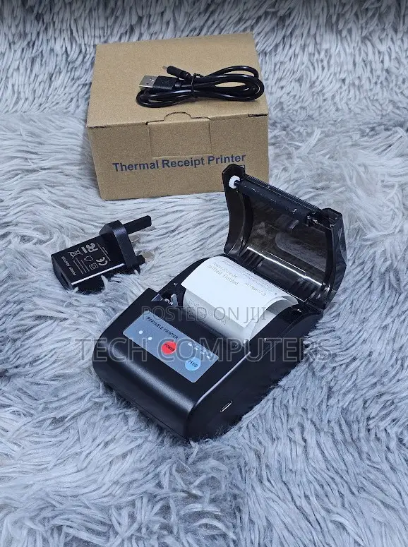 Portable Bluetooth Thermal Receipt Printer For M-pesa, Pos Services