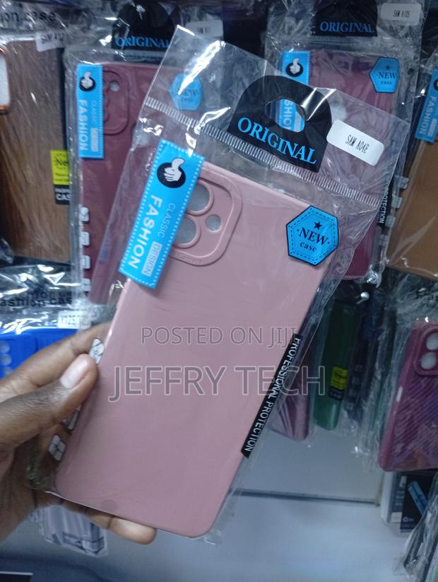 Samsung Galaxy A04e Soft Pastel Pink Minimalist Case - thumbnail 2