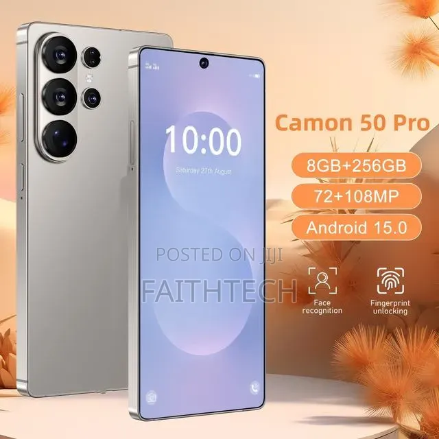 New Tecno Camon 50 256 GB Black