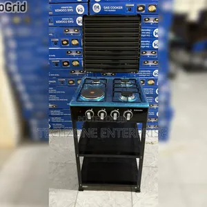 Electromate 3g+1e Gas Cooker With Storage Shelves 