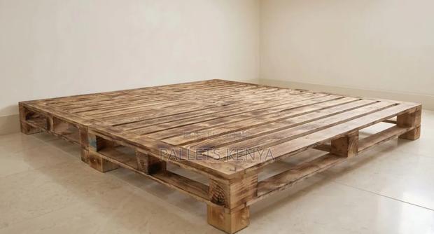 5×6 Pallet Bed – Simple Pallet Bed Frame, Strong Affordable - thumbnail 2