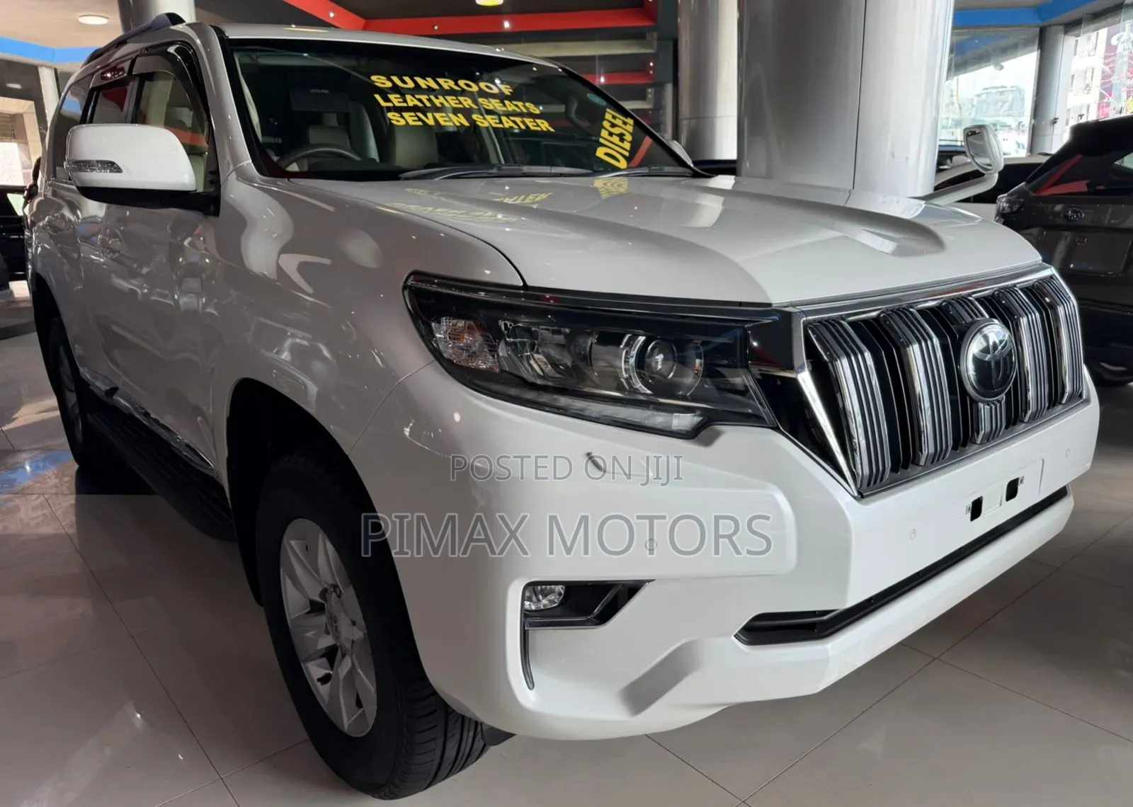 Toyota Land Cruiser Prado 2018 White