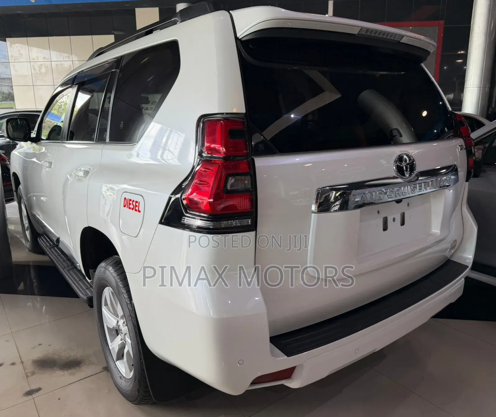 Toyota Land Cruiser Prado 2018 White