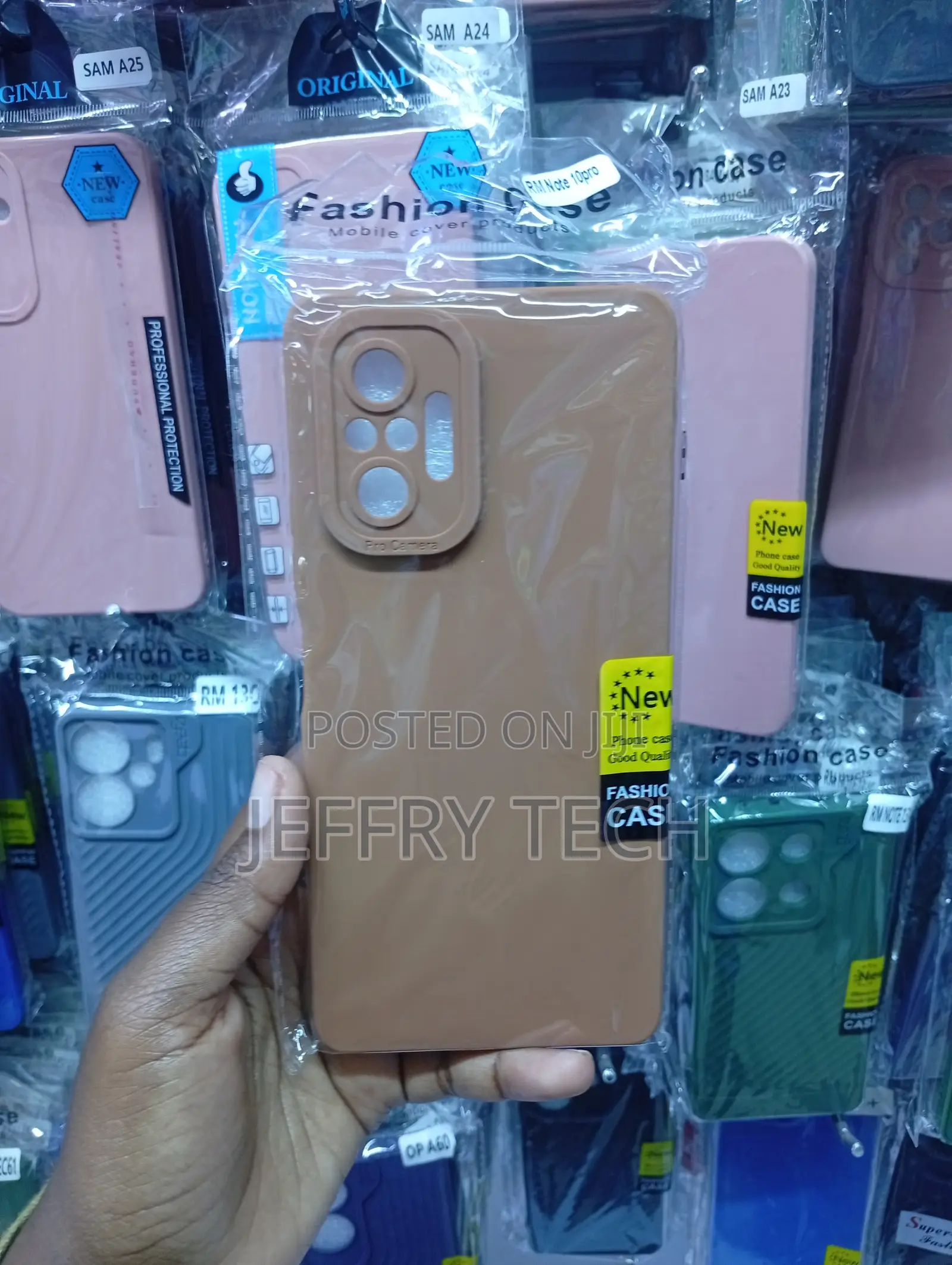 Redmi Note 10 Pro - Solid Brown Case