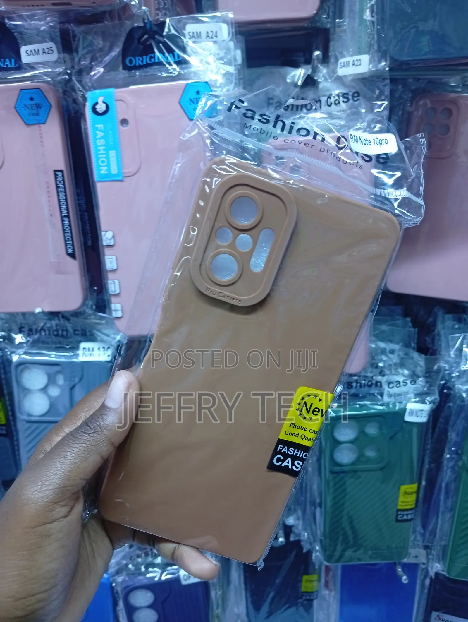 Redmi Note 10 Pro - Solid Brown Case