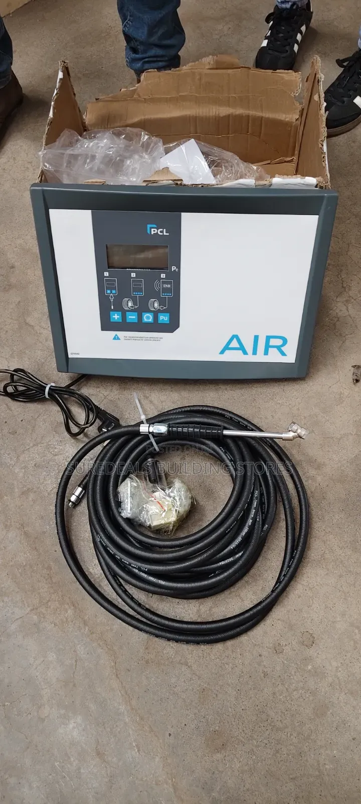 PCL D10 Digital Wall-Mounted Tyre Inflator