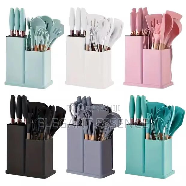 Heat Resistant Silicone Cooking Set