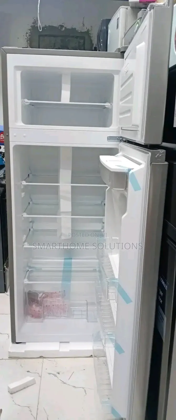 210 LTRS Syinix Double Door Refrigerator + Dispenser #Sn4