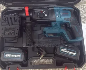Bosch 198v Cordless Rotary Hammer Drill Kit With 2 B