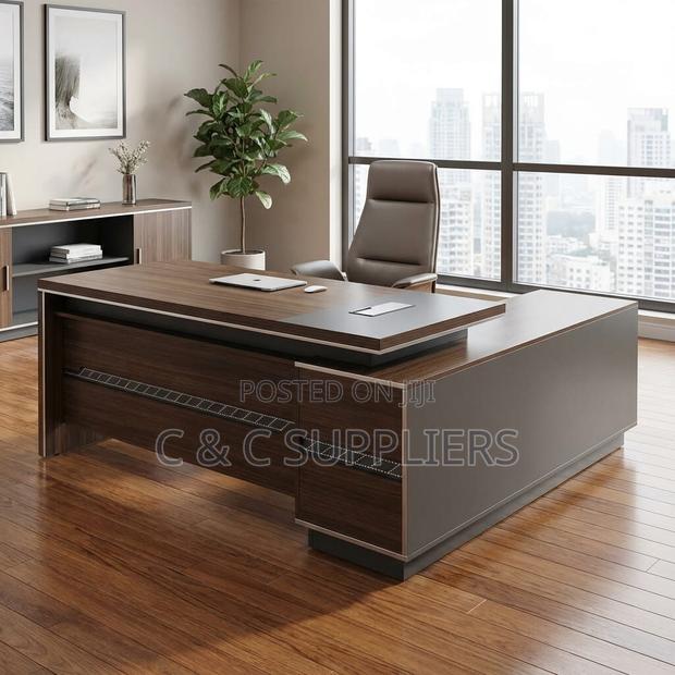 L-Shaped Office Table