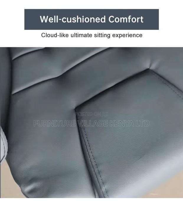 Leather Office Seat With Footrest - thumbnail 3