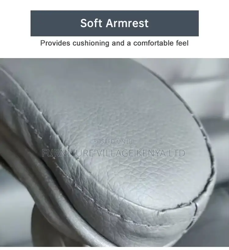 Leather Office Seat With Footrest