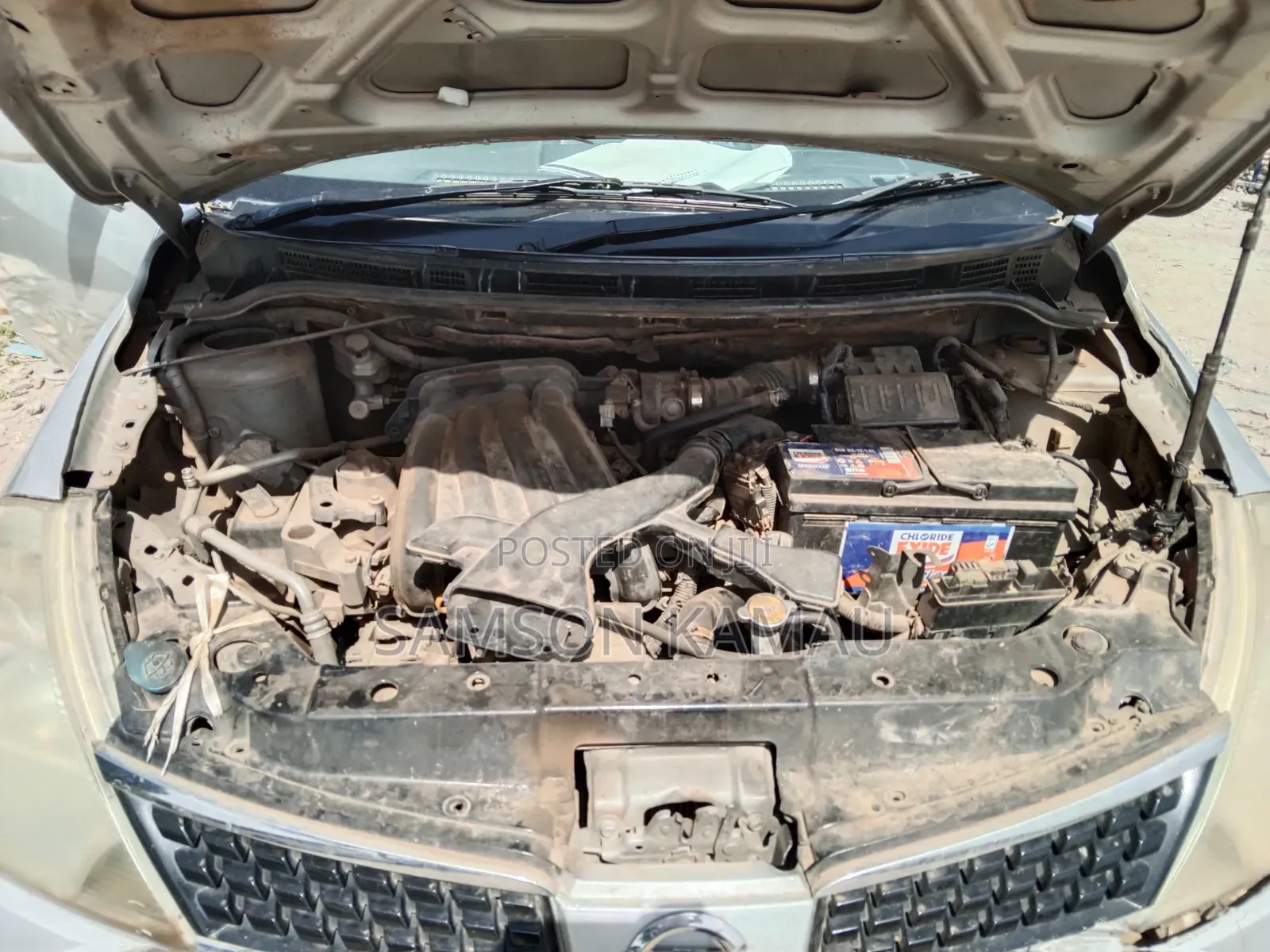 Nissan Tiida 2007 Silver
