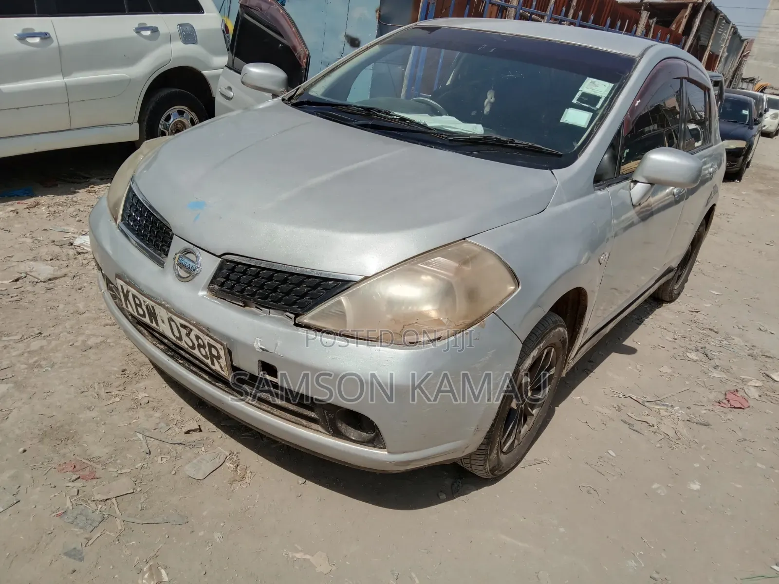 Nissan Tiida 2007 Silver
