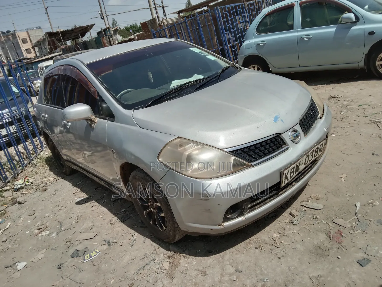 Nissan Tiida 2007 Silver