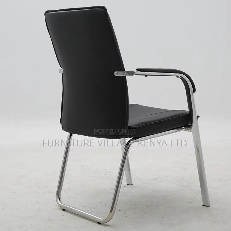Leather Arm Reception Guest Chair