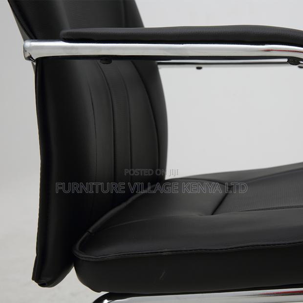Leather Arm Reception Guest Chair - thumbnail 8