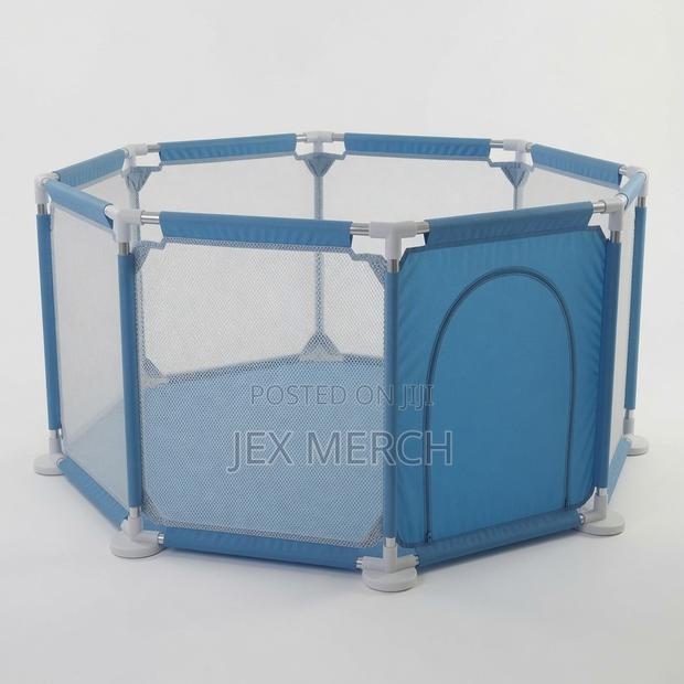 Large Hexagonal Baby Playpen for Sale - thumbnail 2
