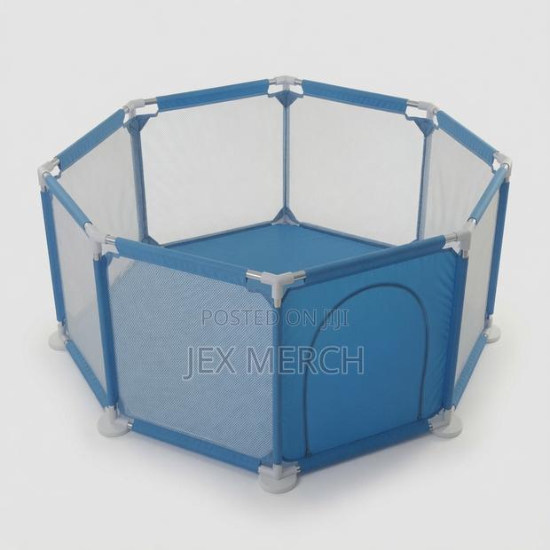 Large Hexagonal Baby Playpen for Sale - thumbnail 3