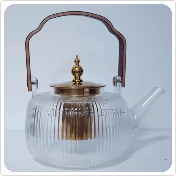 1350ml High Borosilicate Infuser Kettle