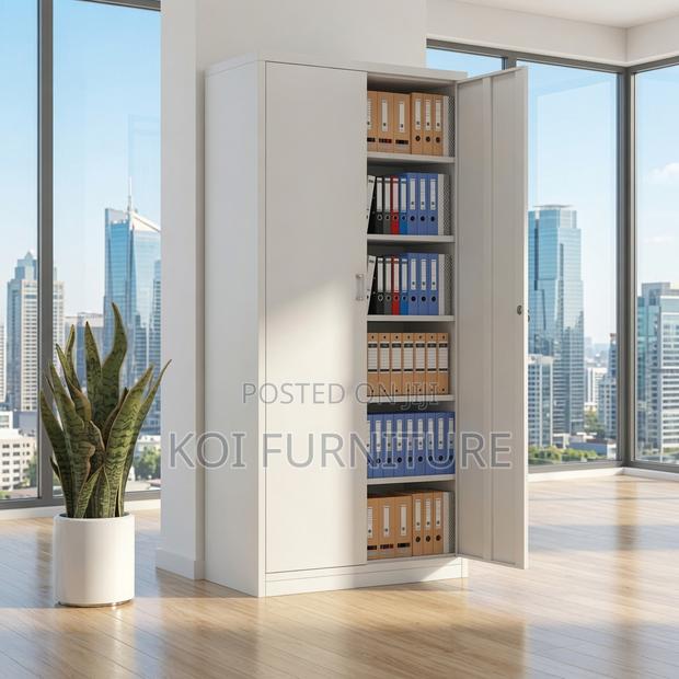 Office Cabinet; Two Doors Modern Style Office Filing Cabinets - thumbnail 3