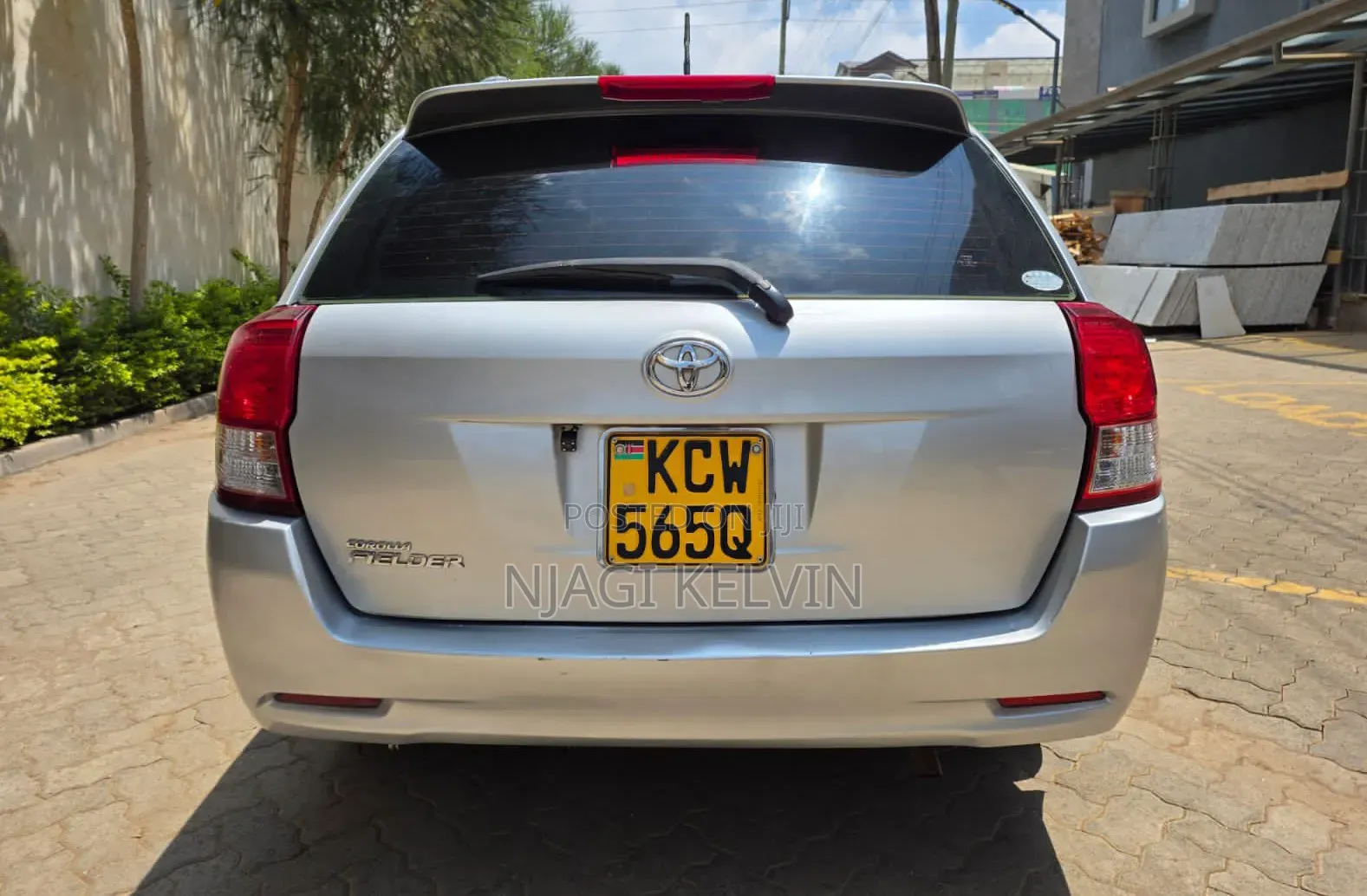 Toyota Corolla Fielder 2013 Silver