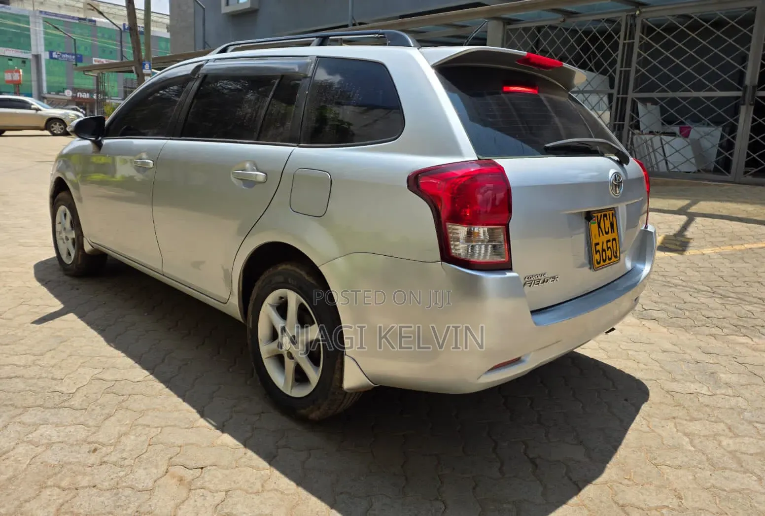 Toyota Corolla Fielder 2013 Silver