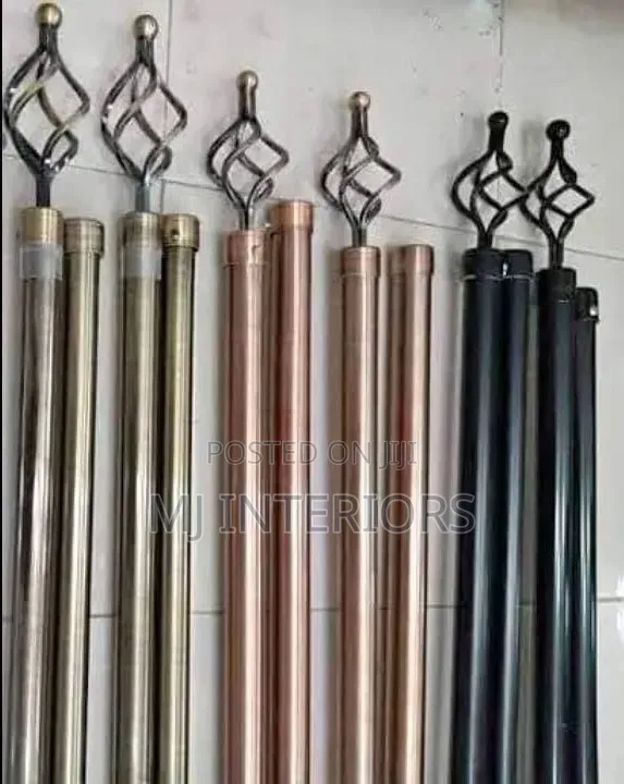 Imported Curtain Rods Strong Durable Modern