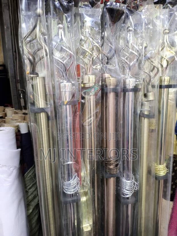 Imported Curtain Rods Complete Set Available