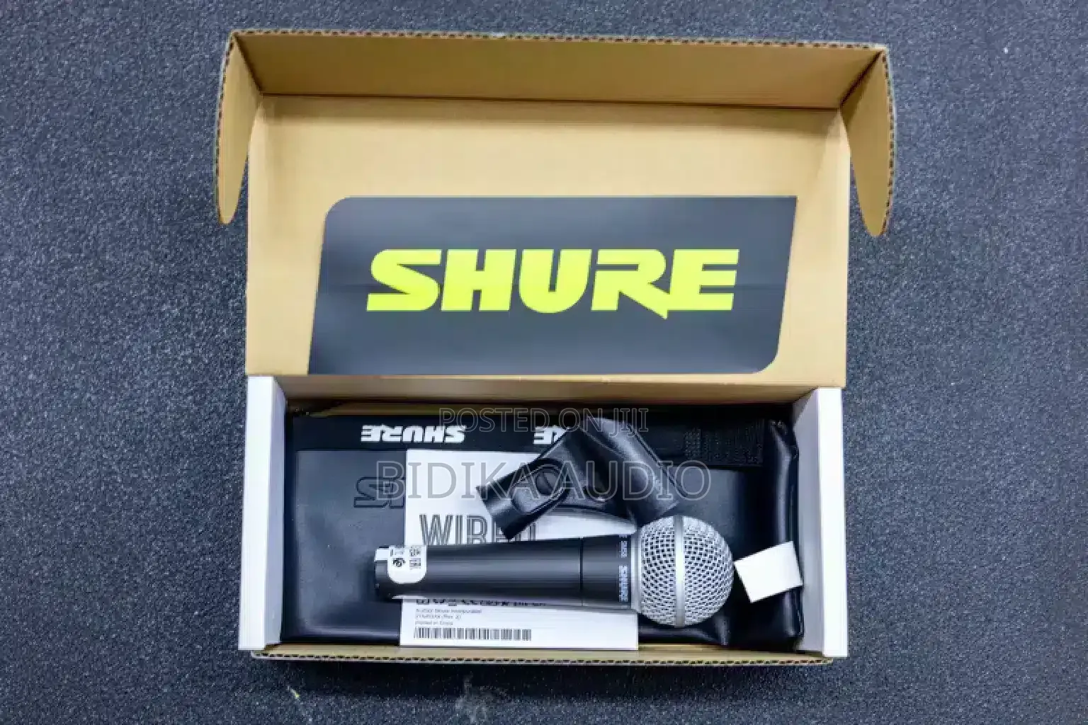 Brand New Sm8 Shure Wired Microphone