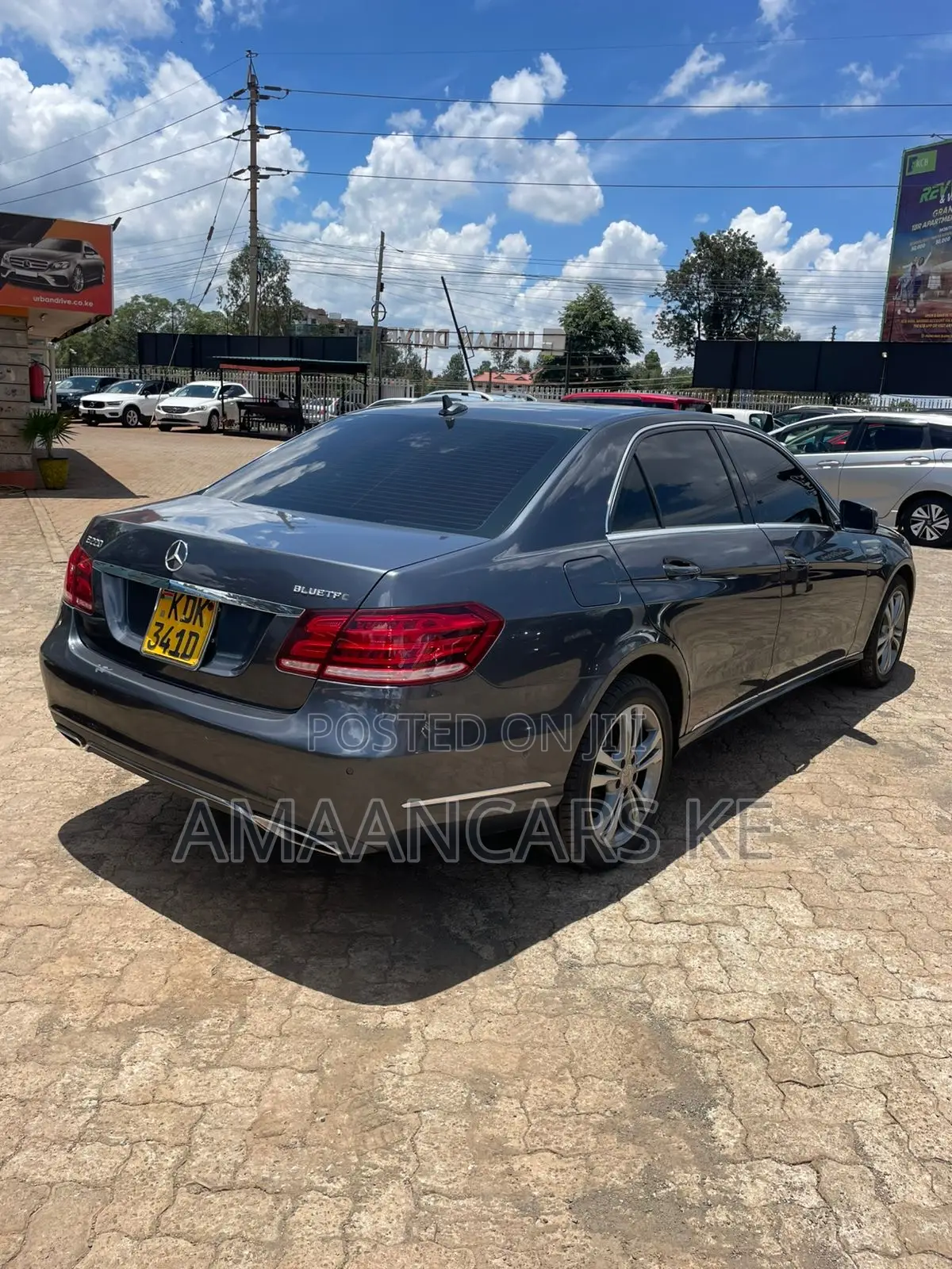 Mercedes-Benz E220 2015 Gray