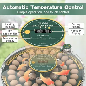 Fully Automatic 52 Egg Incubator Ac/Dc