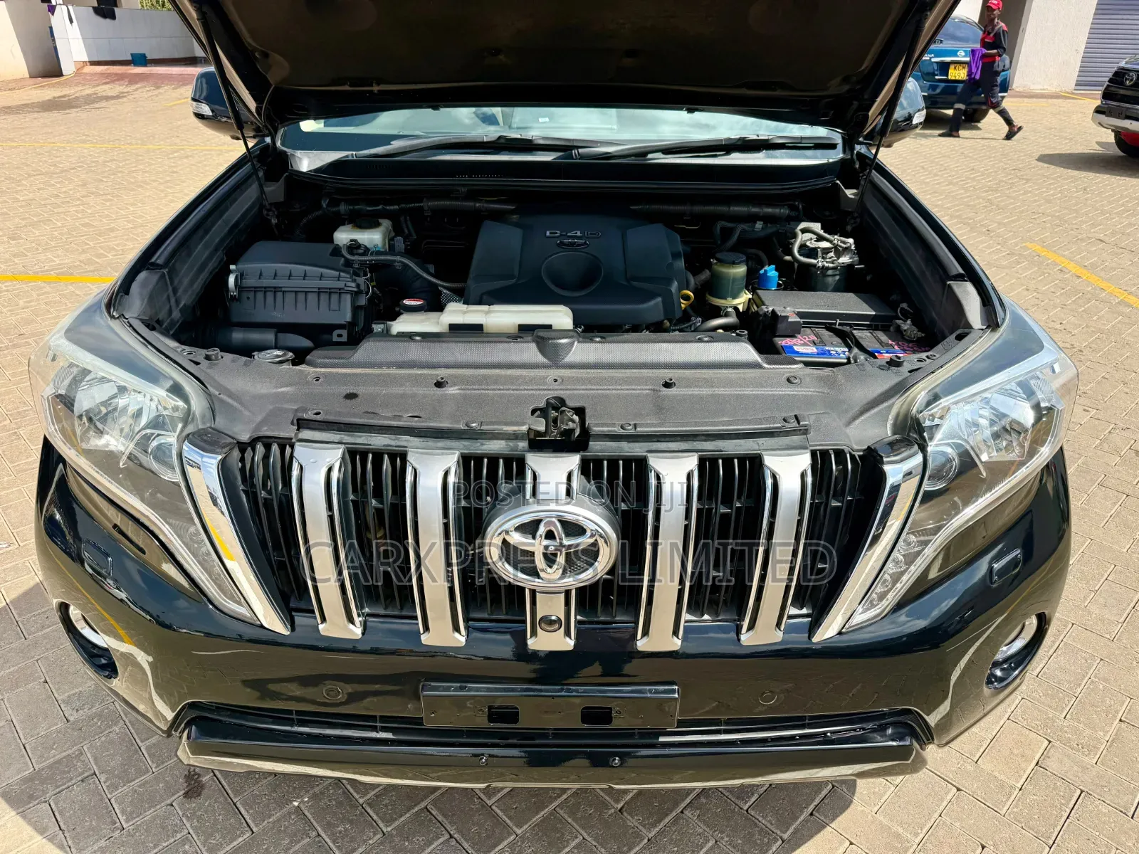 Toyota Land Cruiser Prado 2015 Black