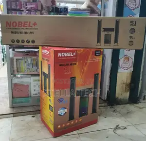 Nobel Nb-1214 5.1ch High Tech Multimedia Sound System Bt/Fm/Usb/Aux