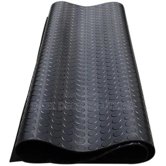 Heavy Duty Rubber Mat – 4mm EPDM Coin Flooring Per Metre