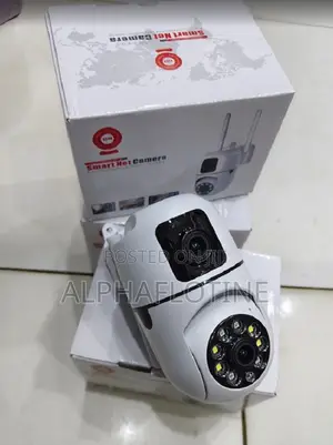 V-380 Wifi Ac Indoor PTZ Camera With Dual Lens