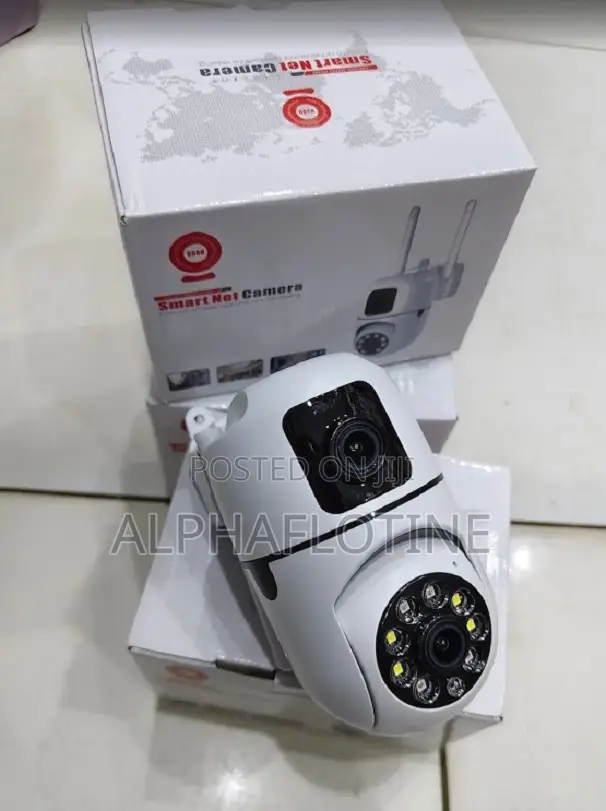 V-380 Wifi Ac Indoor PTZ Camera With Dual Lens