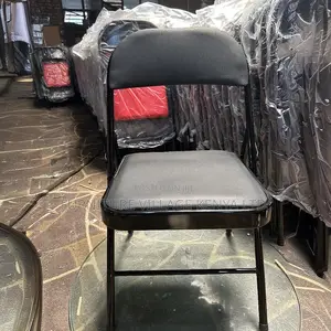 Black Foldable Study Office Chair.