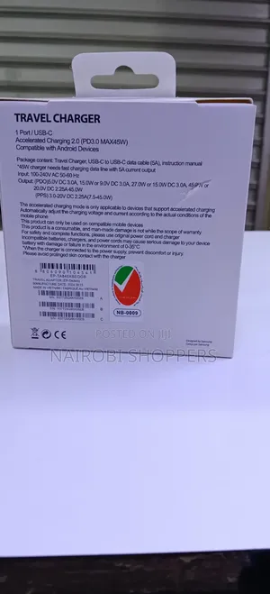 Samsung Type C to C Charger