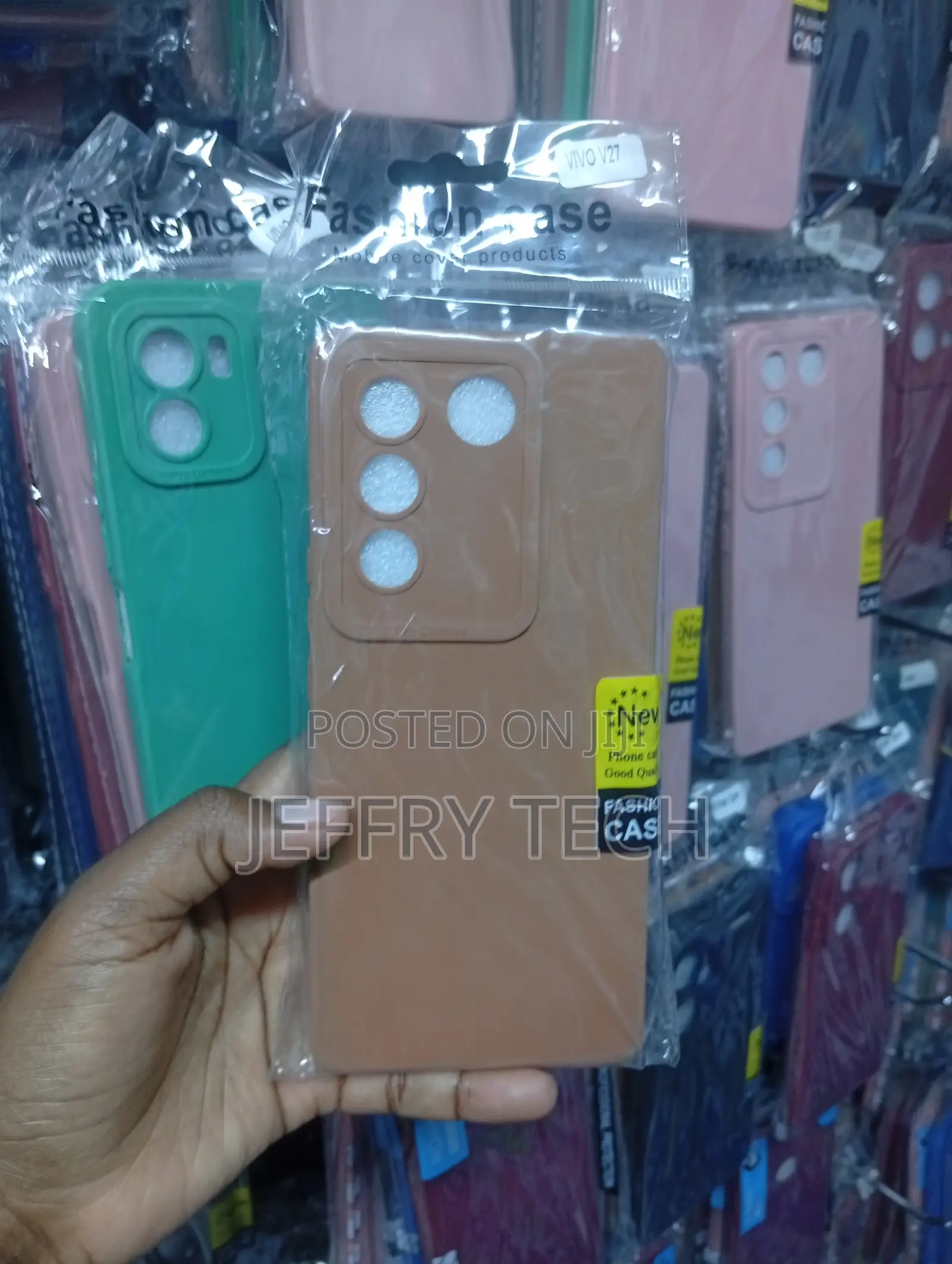 Vivo V27 Impact-Resistant Liquid Silicone Cover