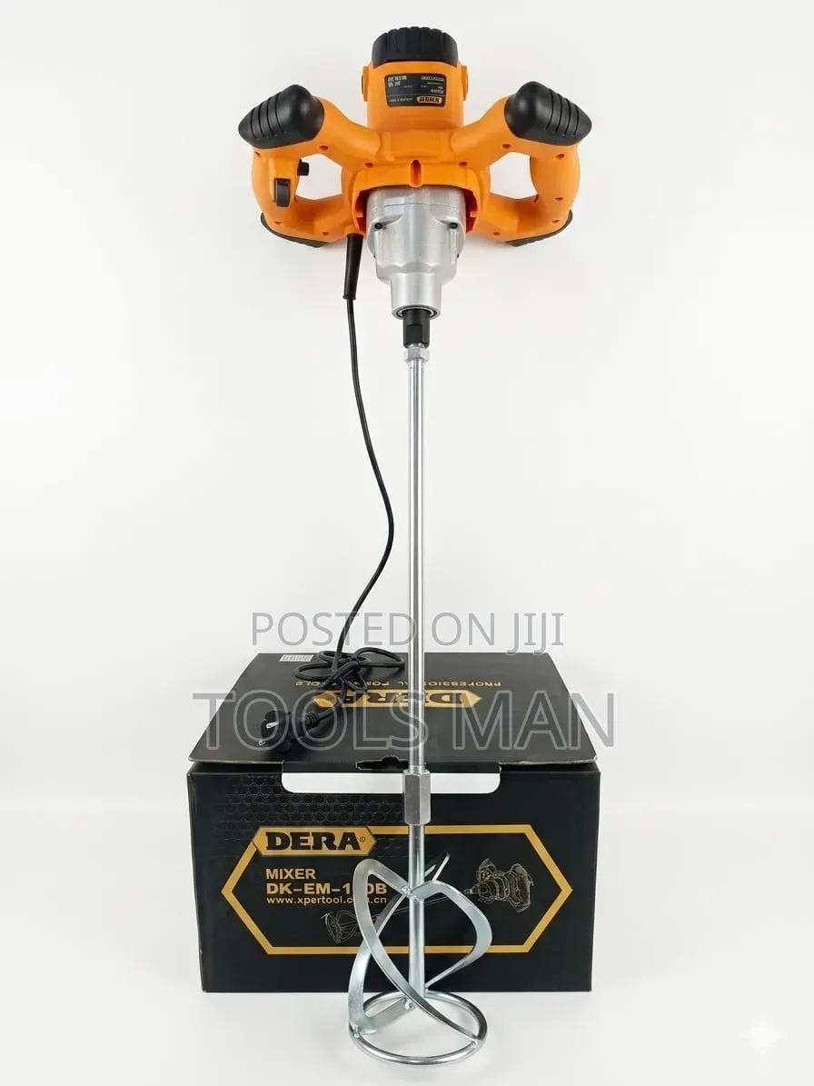 Dera Professional Electric Cement and Paint Mixer Machine.